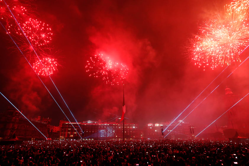 AMLO conmemora el último Grito de Independencia de su sexenio