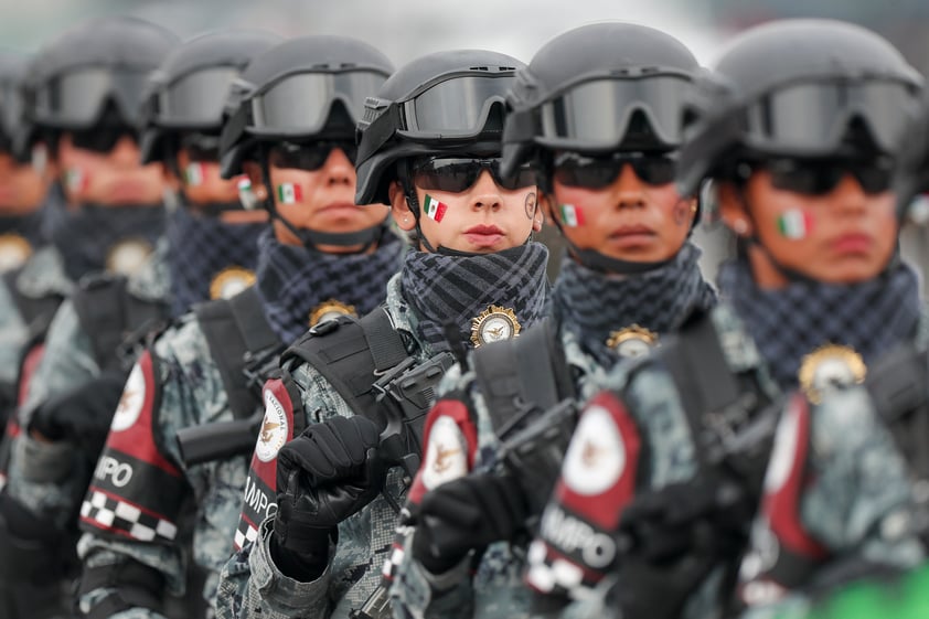 López Obrador encabeza su último Desfile Cívico Militar en CDMX