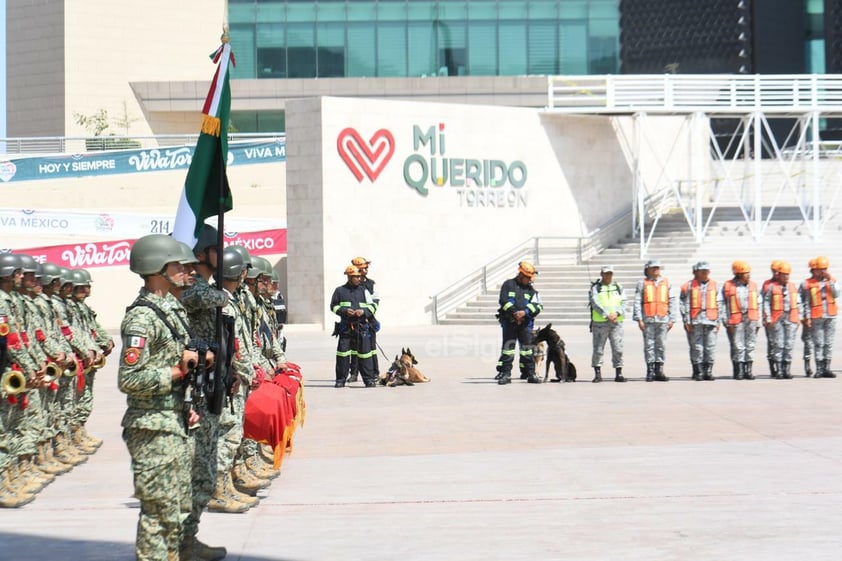 Simulacro en Presidencia de Torreón