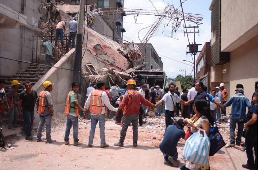 Así fue el sismo el 19 de septiembre de 2017 | FOTOS