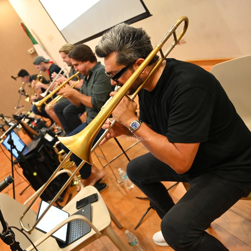 Alejandro Carballo y el sonido de la ‘brass section’ de Luis Miguel