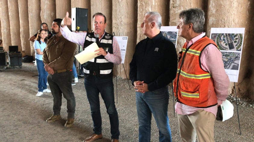 Supervisa Román Cepeda obra del Giro Independencia