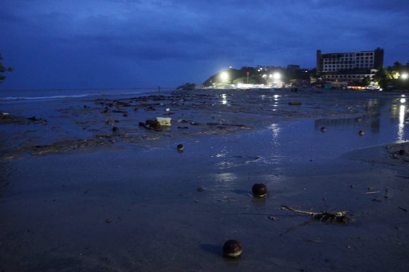 Dos muertos y 18 mil agentes desplegados en el sur de México tras el huracán John