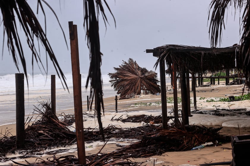 Daños del Huracán John en Guerrero