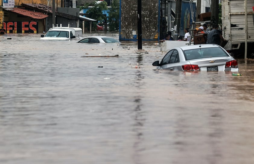 Daños del Huracán John en Guerrero