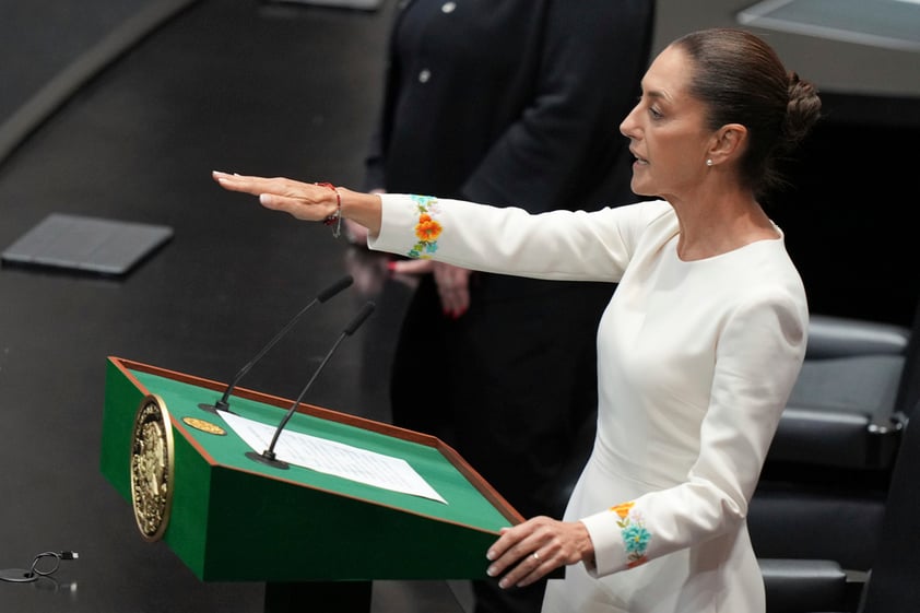 Toma de protesta de Claudia Sheinbaum