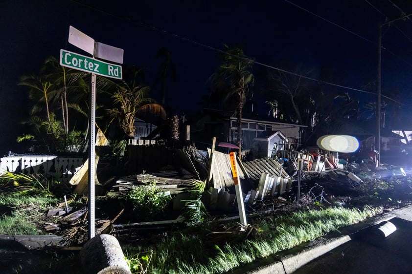 Así quedó Florida tras el paso del Huracán Milton