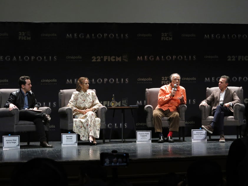 Francis Ford Coppola visita México en el FICM