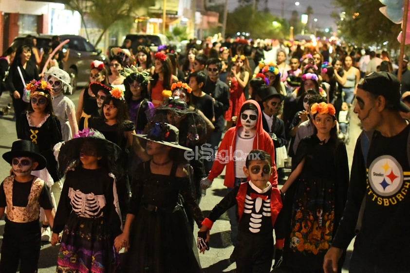 Desfile del Día de Muertos 2024 en Torreón