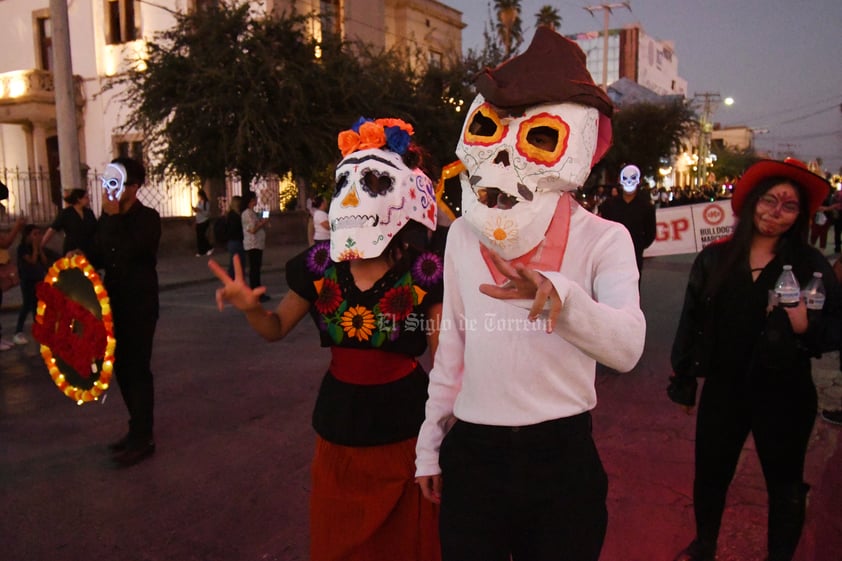 Desfile del Día de Muertos 2024 en Torreón