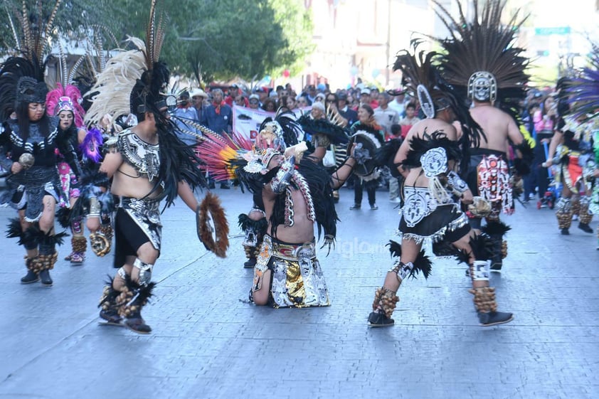 Peregrinación por la Virgen de Guadalupe en Día del Ferrocarrilero