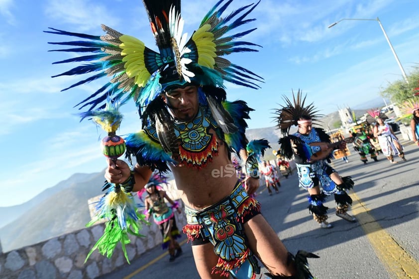 Celebran Quinto Festival de Danzas por festejos del Santuario de Cristo Rey