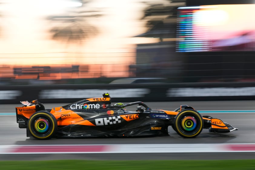 Lando Norris gana el Gran Premio de Abu Dabi