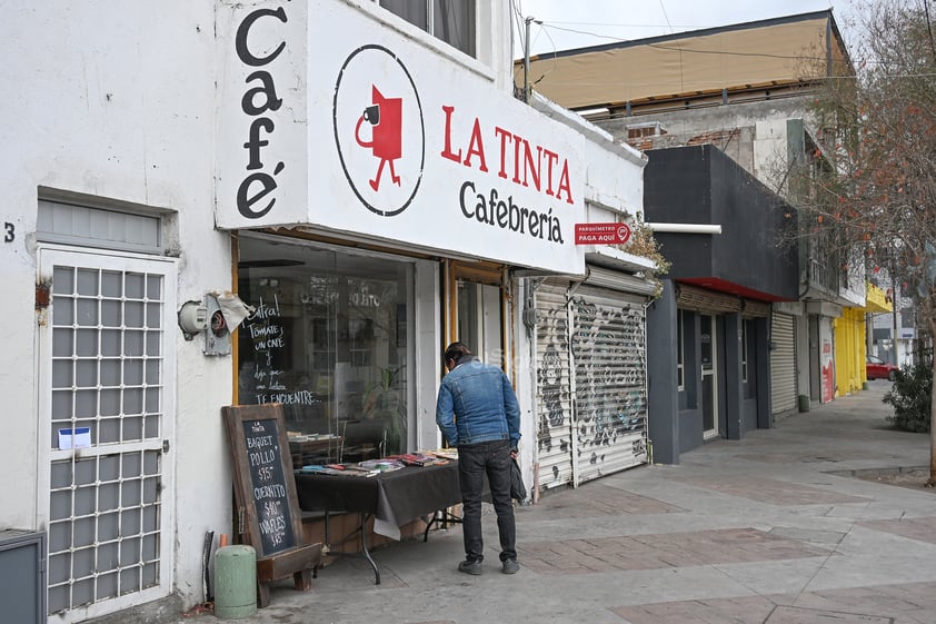 La Tinta Cafebrería, refugio de libros y café