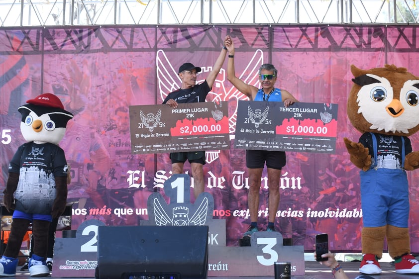 Premiación 21 k de El Siglo de Torreón