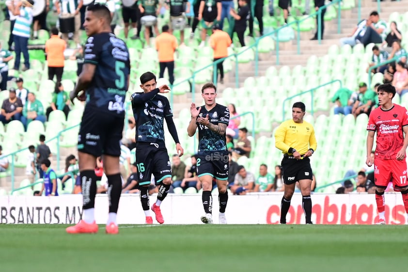 Santos Laguna derrota a Atlas y suma sus primeros tres puntos en el Clausura 2025