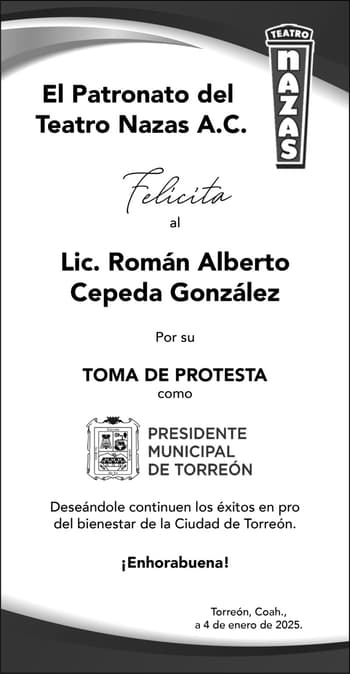 3EFELICITACINALPRESIDENTEROMNPORSUTOMADEPROTESTA