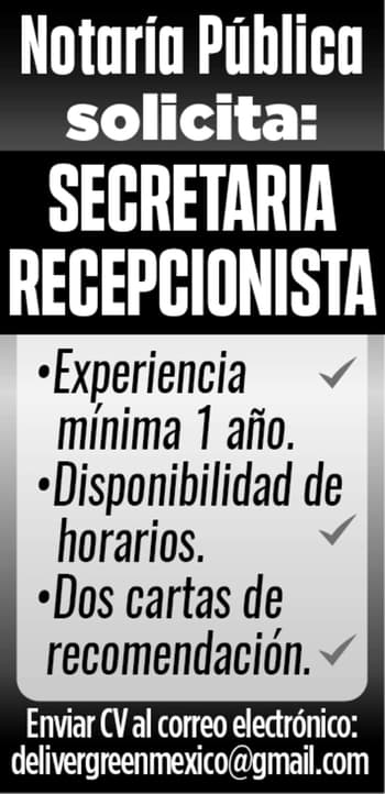 SEsolicitasecretariarecepcionista