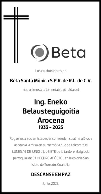 CONDOLENCIAINGENEKO