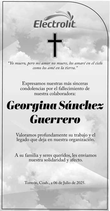 CONDOLENCIA