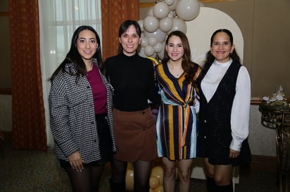 Liliana Reyes, Paty Seculza, Fátima Acuña y Gaby Valenzuela (EL SIGLO DE TORREÓN/ENRIQUE CASTRUITA)