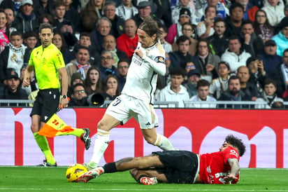 El gol salvó al Real Madrid de su ya clásico tropiezo de enero ante un Mallorca frenado por la madera en dos ocasiones. (EFE)
