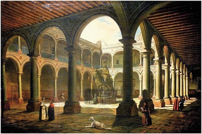 El 25 de enero de 1553 se inauguró la Real Pontificia Universidad de México.