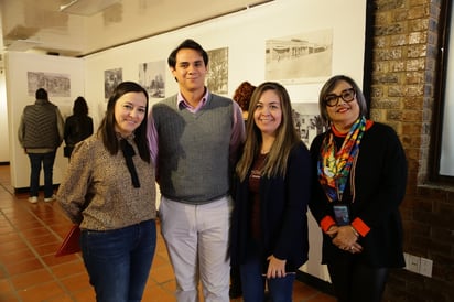 Monserrat Burgos, Ramiro Hinojosa, Lilia González y Zaide Seañez (EL SIGLO DE TORREÓN / ENRIQUE CASTRUITA)