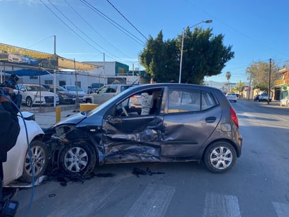 El accidente se registró en la zona Centro de Torreón.