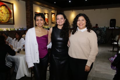 Melissa Reyes, Daniela Buendía y Mariana Córdova (EL SIGLO DE TORREÓN / ENRIQUE CASTRUITA)