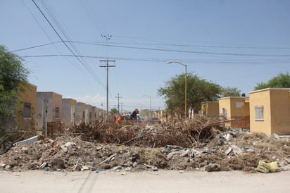 Acciones de limpieza de La Ola en Torreón. (FERNANDO COMPEÁN / EL SIGLO DE TORREÓN)