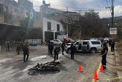 Resultado del tiroteo en Taxco. (EFE)