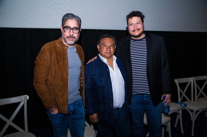 Tallo Safa, Marco Rodríguez y Pato Safa (EL SIGLO DE TORREÓN / ENRIQUE CASTRUITA)