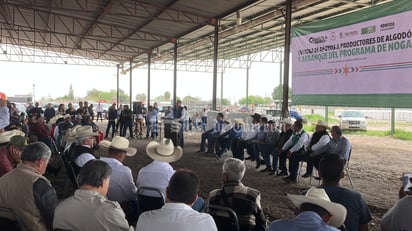 Se resaltó que en total son 400 productores de la región Laguna, principalmente de San Pedro, a los que se beneficiará.