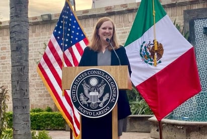 Erika Zielke, Cónsul de los Estados Unidos en Nuevo Laredo, destacó que México es el socio comercial número uno de los Estados Unidos, señalando que durante el pasado 2023 se registró una cifra récord de intercambio comercial por 860 mil millones de dólares.