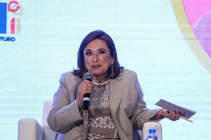 La candidata presidencial de la oposición Xóchitl Gálvez. (ARCHIVO)