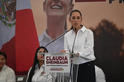 Claudia Sheinbaum. (VERÓNICA RIVERA)