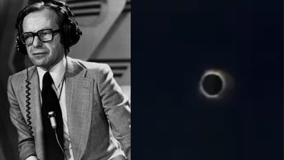 VIDEO: Así anunció Jacobo Zabludovsky el eclipse del 8 de abril