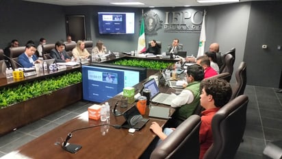 El Consejo General del Instituto Electoral y de Participación Ciudadana del Estado de Durango (IEPC) en Sesión Especial. (DIANA GONZÁLEZ)