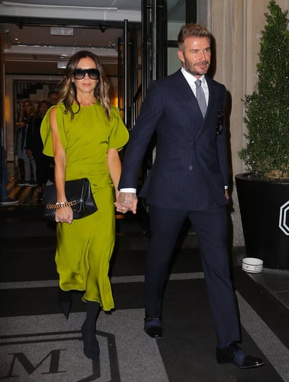 Victoria Beckham en Nueva York junto a David Beckham. Foto: Gtres