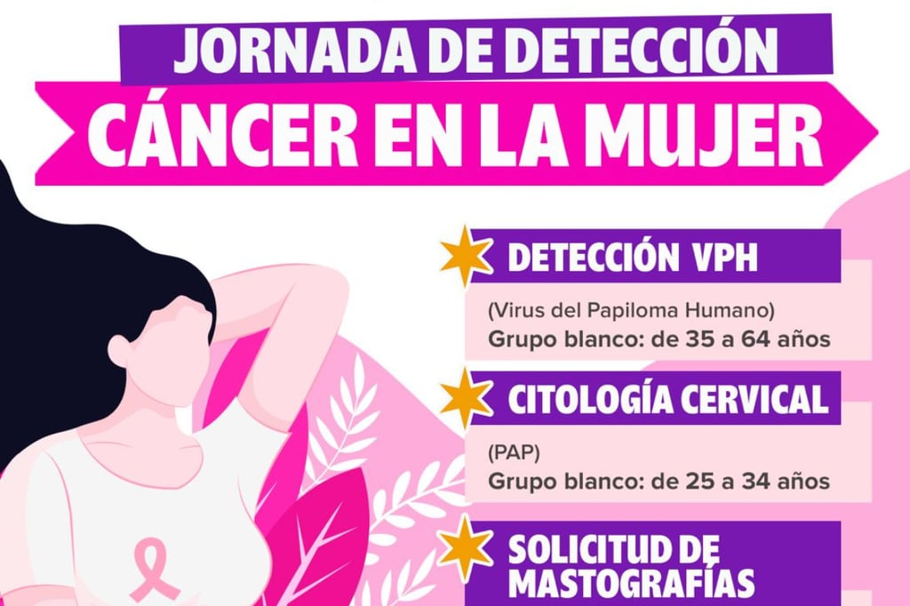 Imagen Realizarán Jornada de Detección de Cáncer en la Mujer en Villa Unión