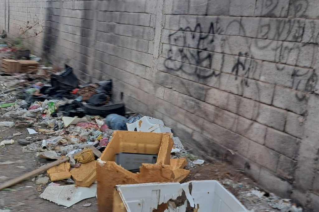 Imagen Denuncian calle convertida en basurero en Gómez Palacio pese a advertencias; quejosos exigen sanciones