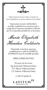 esquela