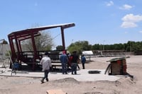 Avanza obra de unidad deportiva