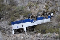 El autobús permaneció en el lugar por casi un año. (ARCHIVO)