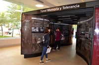 Muestra. La Universidad La Salle Laguna abre al público en general, el Túnel del Museo de Memoria y Tolerancia. (EL SIGLO DE TORREÓN) 