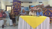 Unidos. Los clubes de Leones unieron fuerzas para apoyar a los afectados por los sismos del pasado mes de septiembre. (CORTESÍA)