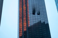 La Torre Trump se encuentra en la Quinta avenida de Nueva York, cerca de Central Park. (AP)