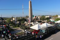 Dirección. Este año el acto cívico en honor a los Niños Héroes estuvo dirigido por la Brigada de la Policía Militar. (EL SIGLO DE TORREÓN/MARY VÁZQUEZ)