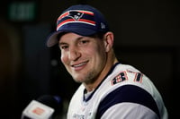 Gronkowski debutará en la previa del duelo de mañana. (ARCHIVO) 